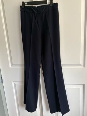 Ralph Lauren Black Label Dark Navy Blue Dress Trouser Sz 4